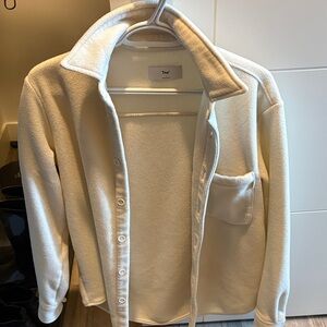 TNA Cream Fleece Jacket